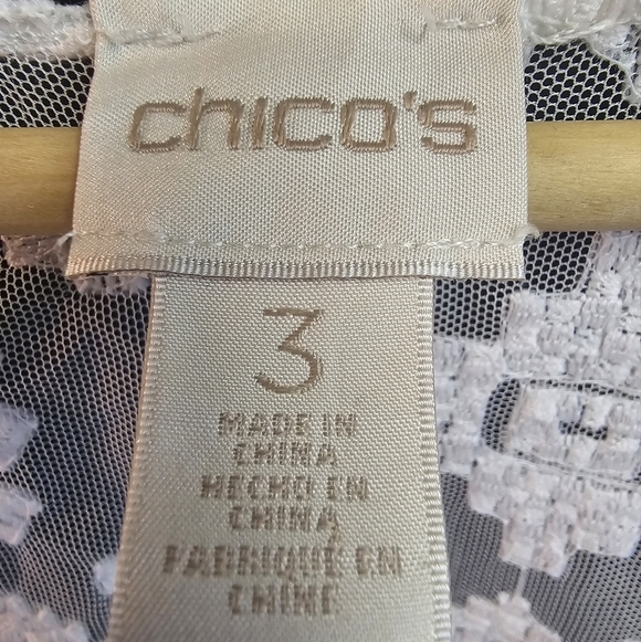 Chicos Vintage Embroidered Kimono Fairy Costal Cowgirl Grandma 70s Cottagecore - Picture 4 of 4